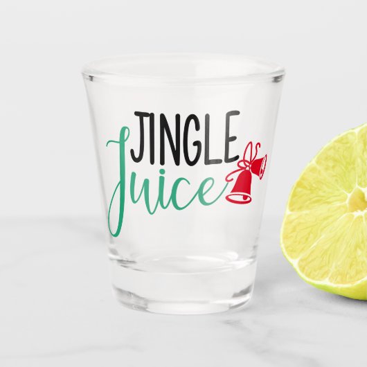 Jingle Juice | Funny Christmas Drinks Spaß Schnapsglas (Vorderseite)