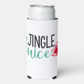 Jingle Juice | Funny Christmas Drinks Spaß Selters Dosenkühler (Seltzer Vorderseite)