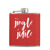 Jingle Juice Funny Christmas Flask Flachmann (Vorderseite)
