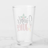 Jingle Juice Glass Cup Glas (Rückseite)