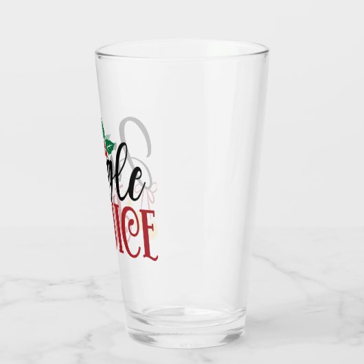 Jingle Juice Glass Cup Glas (Links)