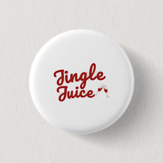 Jingle Juice, Holiday Party Button (Vorderseite)