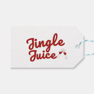 Jingle Juice, Holiday Party Geschenkanhänger