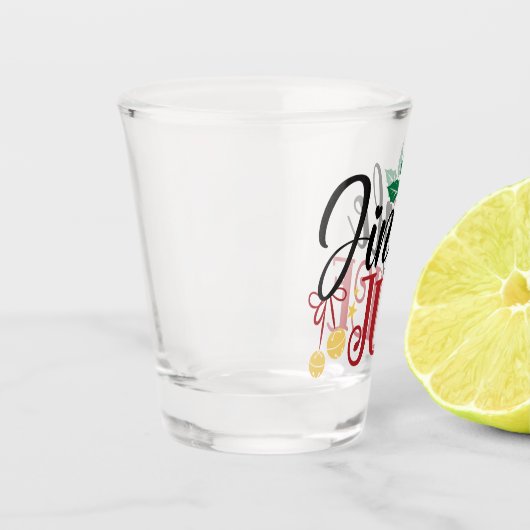 Jingle Juice Shot glass Schnapsglas (Links)