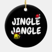 Jingle Keramik Ornament (Hinten)