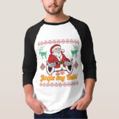 Jingle meine hässliche Weihnachtsstrickjacke T-Shirt (Vorderseite)