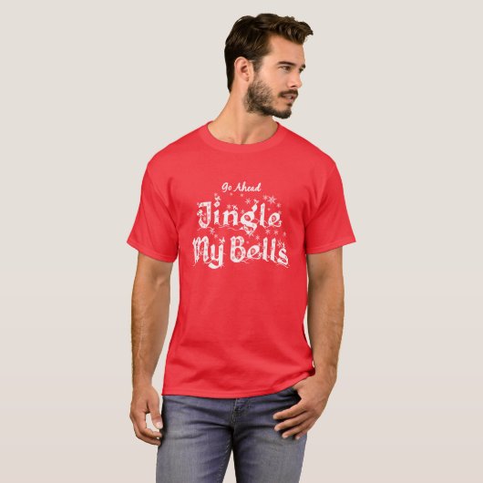 Jingle meinen Bell-T - Shirt (Vorne ganz)
