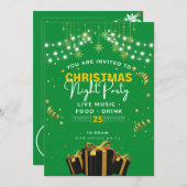 Jingle & Mingle: Christmas Bash Einladung (Vorne/Hinten)