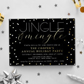 Jingle & Mingle Christmas Holiday Party - Real Folieneinladung