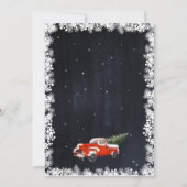 Jingle Mingle Christmas Party Einladung (Rückseite)