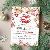 Jingle & Mingle Christmas Party Einladung