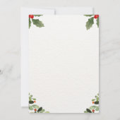 Jingle & Mingle Christmas Party Invitation  Einladung (Rückseite)