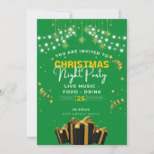 Jingle & Mingle: Eine festliche Weihnachtsparty Einladung (Vorderseite)