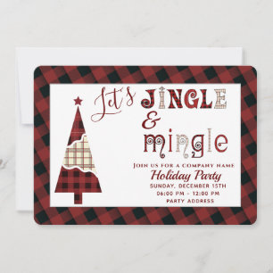 Jingle & Mingle Einladung