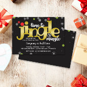 Jingle & Mingle Festivals Weihnachten Party Einlad
