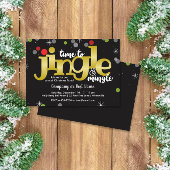 Jingle & Mingle Festivals Weihnachten Party Einlad
