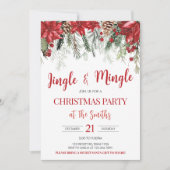 Jingle & Mingle Holiday Berries Weihnachtsfest - P Einladung (Vorderseite)