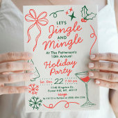 Jingle & Mingle | Holiday Cocktail Party Einladung