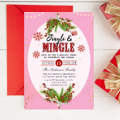 Jingle & Mingle Holiday Party Einladung