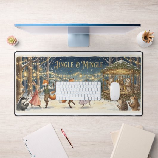 Jingle & Mingle Office Desk Mat – Woodland Animal  Schreibtischunterlage (Büro 1)