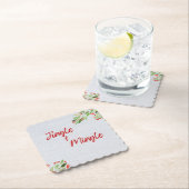 Jingle & Mingle-Untersetzer Untersetzer (Vor Ort)