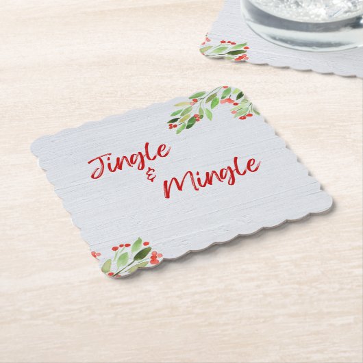 Jingle & Mingle-Untersetzer Untersetzer (angewinkelt)