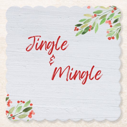 Jingle & Mingle-Untersetzer Untersetzer (Vorderseite)