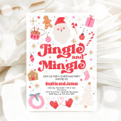 Jingle & Mingle Weihnachts-Party Einladung