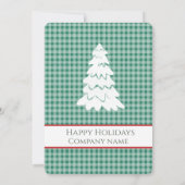 Jingle Mingle Weihnachtsfeier Einladung (Rückseite)