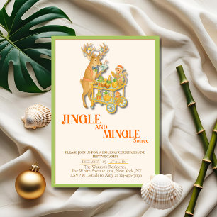 Jingle & Mingle Weihnachtsfeier Tropical Einladung
