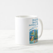 Jingle-Muscheln Kaffeetasse (VorderseiteRechts)