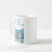 Jingle-Muscheln Kaffeetasse (Vorderseite Links)