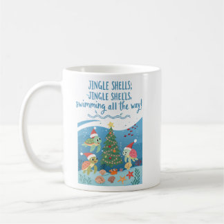 Jingle-Muscheln Kaffeetasse