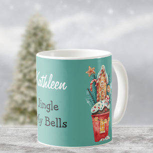 Jingle My Bells Magical House Illustration 11oz Kaffeetasse