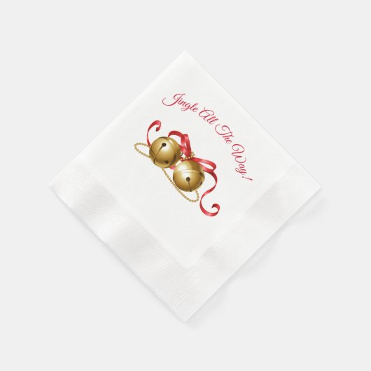 Jingle Paper Napkins Serviette (Ecke)