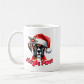 Jingle Paws And Boxer Dog Joy  Kaffeetasse (Links)