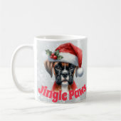 Jingle Paws and Boxer Dog Joy Kaffeetasse (Links)