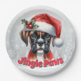 Jingle Paws and Boxer Dog Joy Pappteller