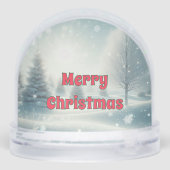 Jingle Paws and Boxer Dog Joy Schneekugeln (Rückseite)