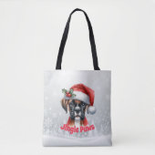 Jingle Paws Boxerhund Tasche (Vorderseite)