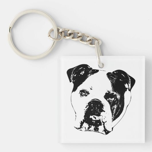 Jingle Pocket Face Schlüsselanhänger (Vorderseite)