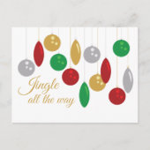 Jingle Postkarte (Vorderseite)