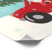 Jingle | Santa Car Poster (Ecke)