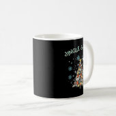 Jingle Shells Christmas Tree Snowflakes Celebratio Kaffeetasse (VorderseiteRechts)