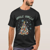 Jingle Shells Christmas Tree Snowflakes Celebratio T-Shirt (Vorderseite)
