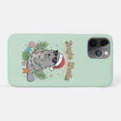 Jingle Shells Tropical Santa Manatee Christmas Case-Mate iPhone Hülle (Rückseite (Horizontal))