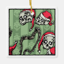 Jingle Skulls - Pop Goth Holiday Keramikornament