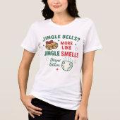 Jingle Smells Funny Mom Christmas Tee (Vorderseite)