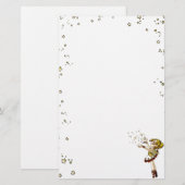 Jingle Star Briefpapier (Vorne/Hinten)