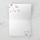 Jingle Star Feiertagskarte (Innenseite)